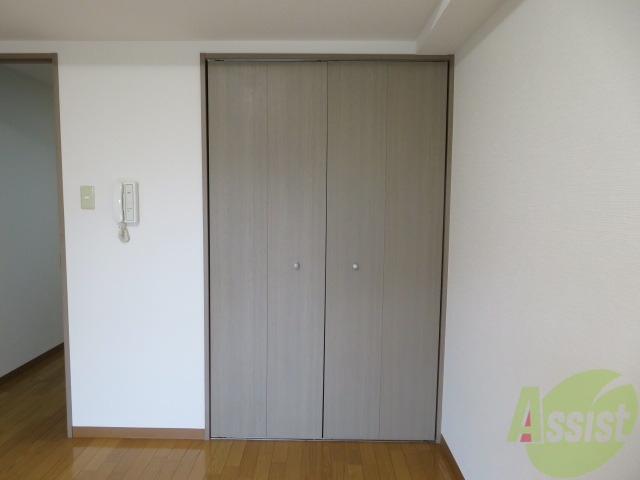 収納　クローゼットがありました。お洋服や荷物はここへ