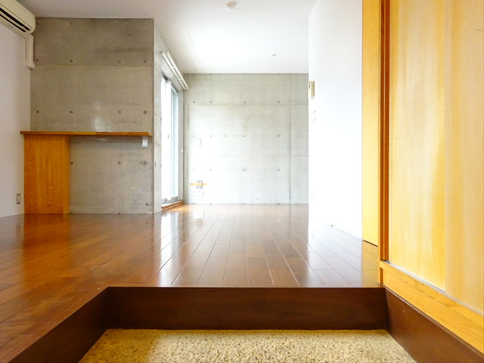 玄関　明るい玄関です