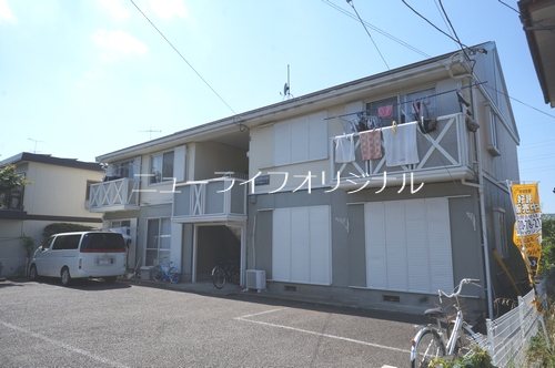 建物外観　安心の品質、積水ハウス施工のアパートです。