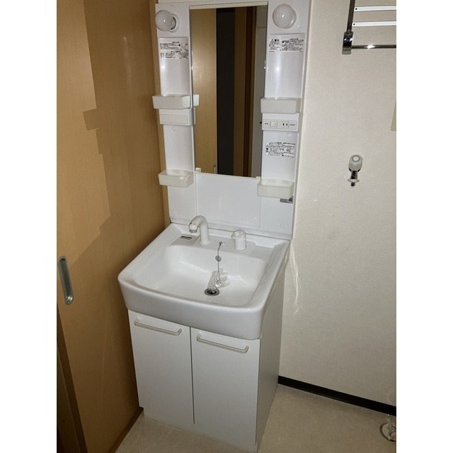洗面設備　同タイプの別部屋の写真です。