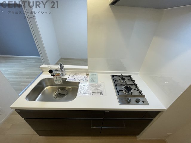 キッチン　２口ガスコンロついてます☆