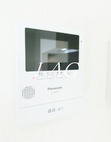 セキュリティ　モニター付きインターホンです。