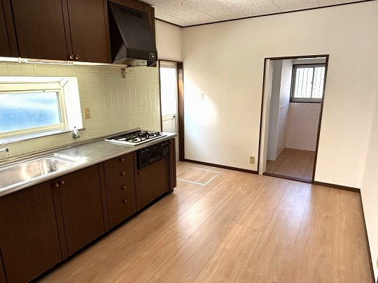 紀の川市貴志川町長原戸建てのキッチン写真