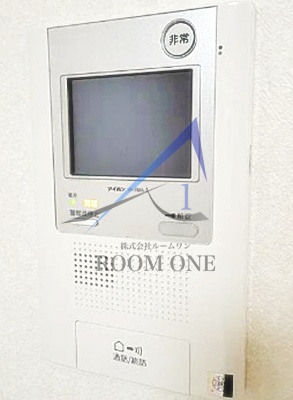 セキュリティ　モニター付きインターホンです。