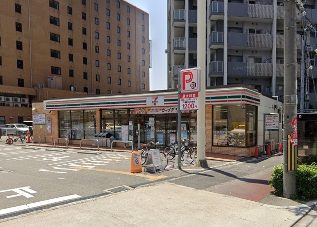 コンビニ　セブンイレブン　大阪西中島1丁目店（コンビニ）まで198m