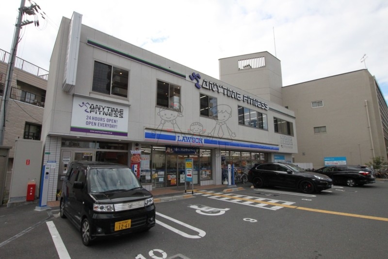 コンビニ　ローソン天王寺町北二丁目店（コンビニ）まで150m