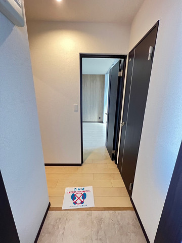玄関　収納もある玄関です