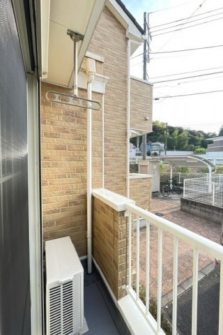 バルコニー　落ち着いた時間を過ごせるバルコニーです
