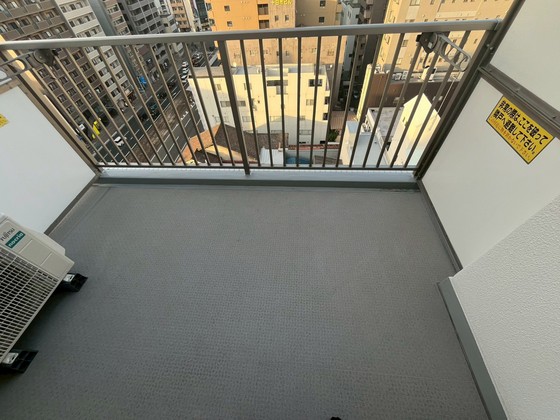 バルコニー　※別号室の写真です