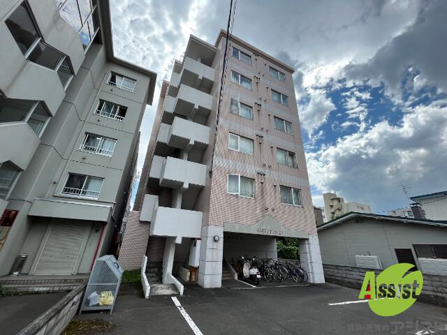 建物外観　札幌市北区北２２条西「アミティＮ２２」
