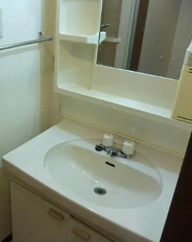 洗面設備　別タイプ部屋　参考写真です
