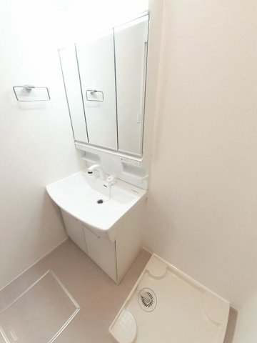 洗面設備　洗面所です