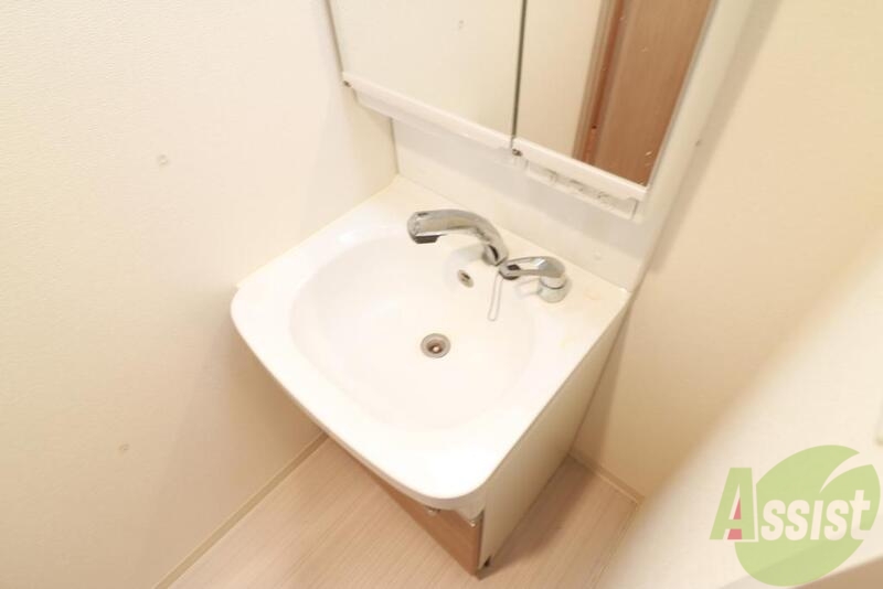 洗面設備　もちろん独立洗面台ですよ。