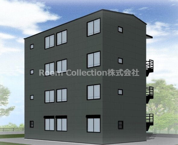 建物外観　完成パース