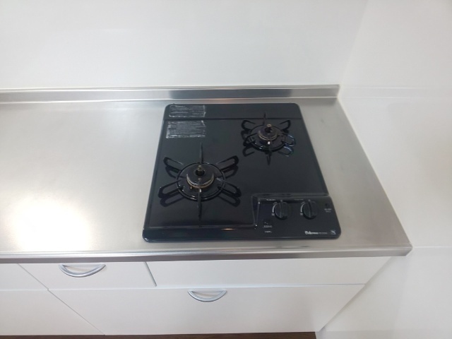 キッチン　２口コンロ
