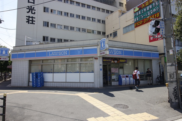 コンビニ　ローソン萩之茶屋１丁目店（コンビニ）まで110m