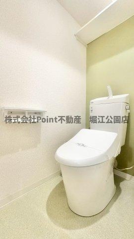 地下鉄千日前線 阿波座駅 徒歩2分 11階建 築41年のトイレ写真