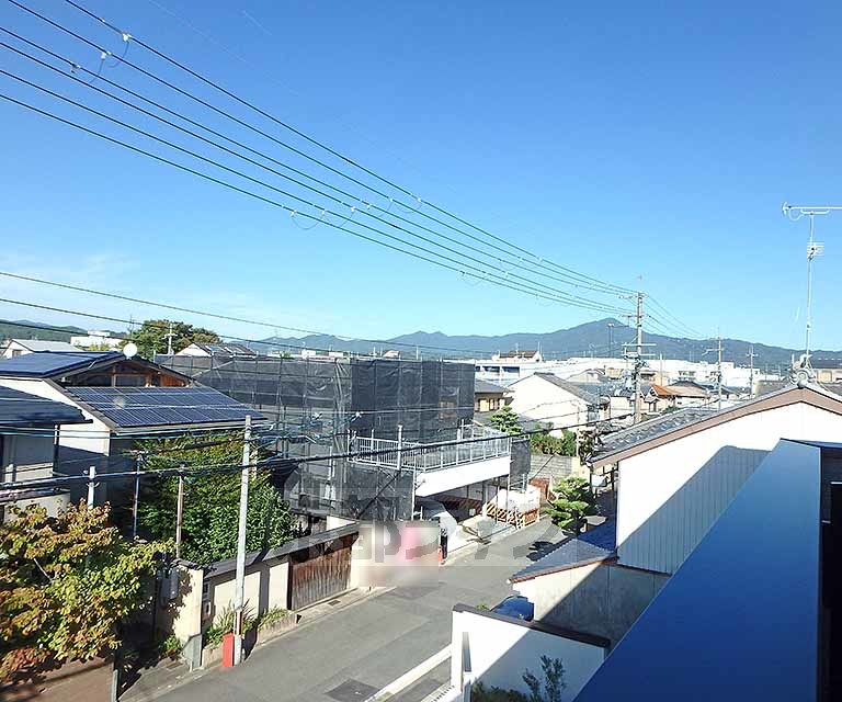眺望　閑静な住宅街の中にあります。