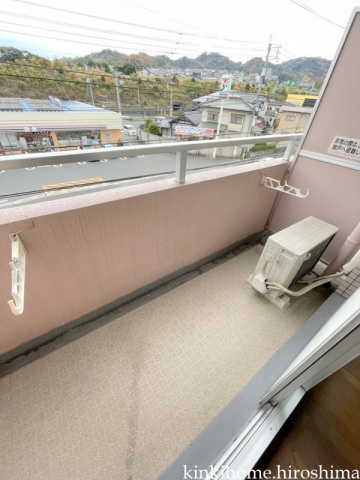 バルコニー　写真は別のお部屋です。