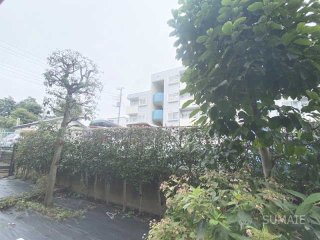 眺望　1階ですが人目は気になりにくいです。