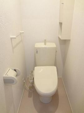 ＪＲ徳島線 鮎喰駅 徒歩26分 2階建 築9年のトイレ写真