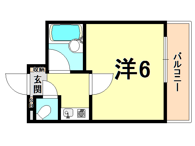 ホワイエ甲子園の間取り写真