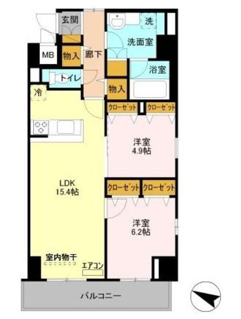 GRAN COURT YONOの間取り写真