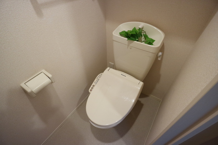南海加太線 東松江駅 徒歩15分 2階建 築14年のトイレ写真