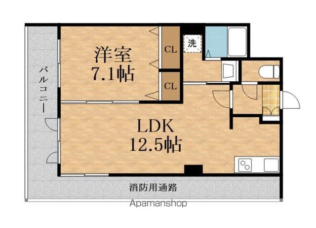 地下鉄御堂筋線 東三国駅 徒歩6分 25階建 築18年の間取り写真