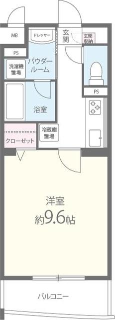 阪急宝塚線 服部天神駅 徒歩4分 4階建 築12年の間取り写真