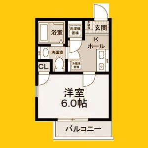 ファーストシーンの間取り写真