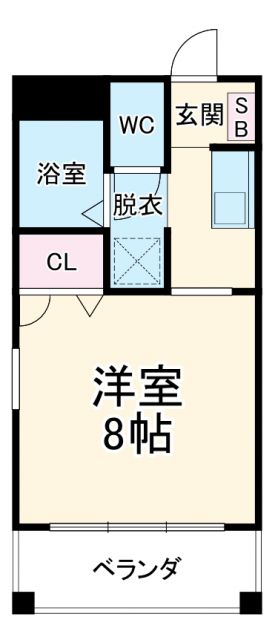 エタージュの間取り写真