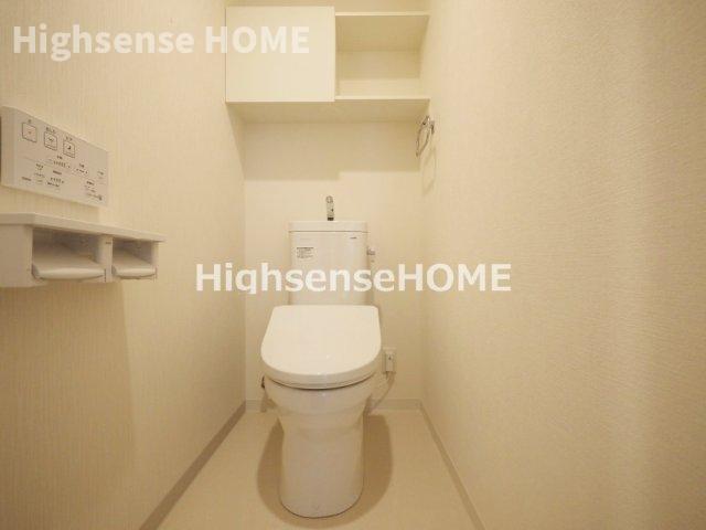 トイレ　ゆったりとした空間のトイレです