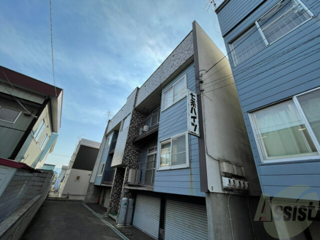 建物外観　札幌市北区新琴似７条「７条ハイツ」