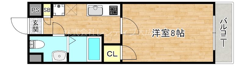 U-ro勝山の間取り写真
