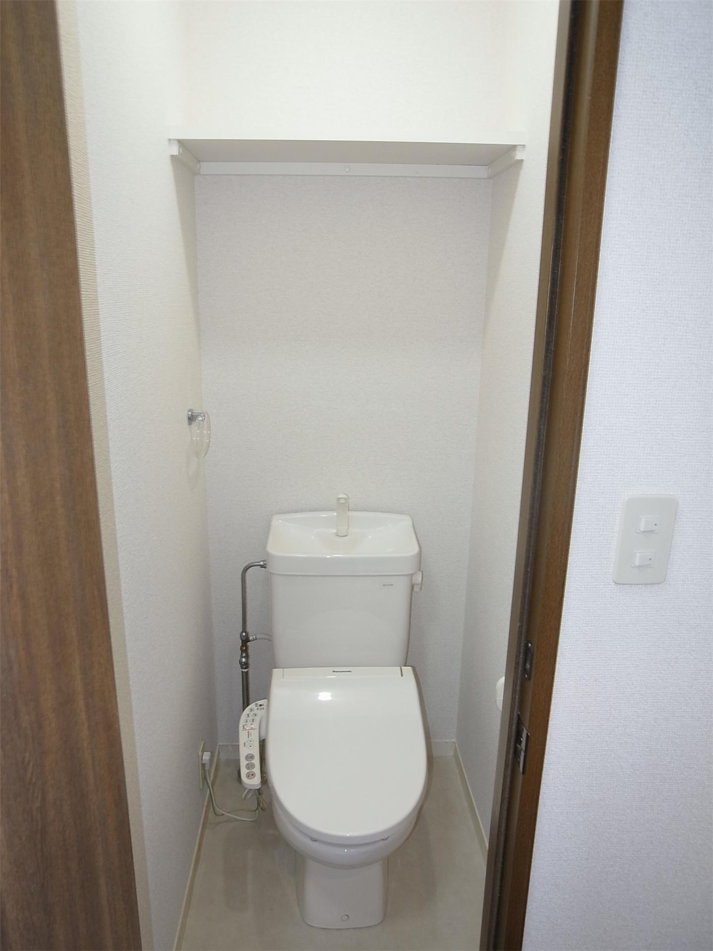 小田急線 祖師ケ谷大蔵駅 徒歩7分 2階建 築29年のトイレ写真