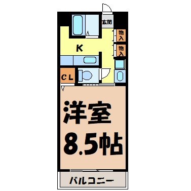 八晃ビルの間取り写真