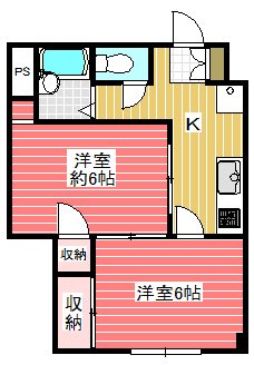 第7秋葉ビルの間取り写真