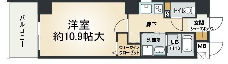 フィールドイン新大阪の間取り写真