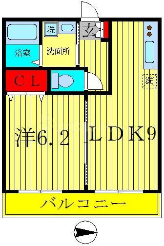 stage北小金の間取り写真