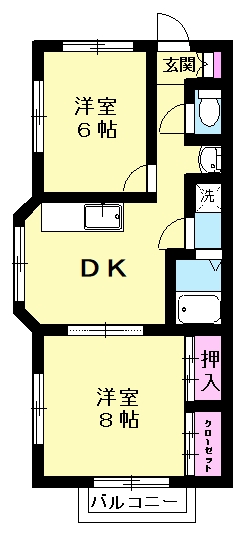 エターナル七本木の間取り