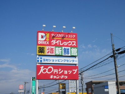 スーパー　ダイレックス玉村店（スーパー）まで385m