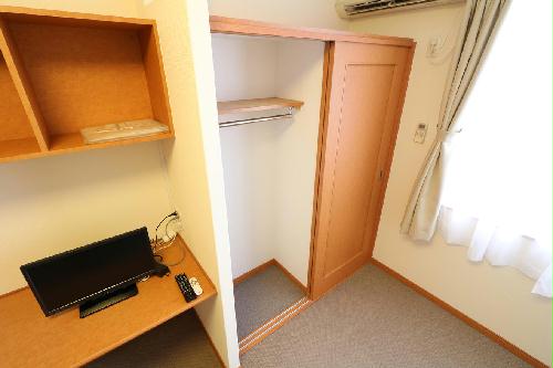 収納　大型クローゼットにより女性の方でも収納が安心！