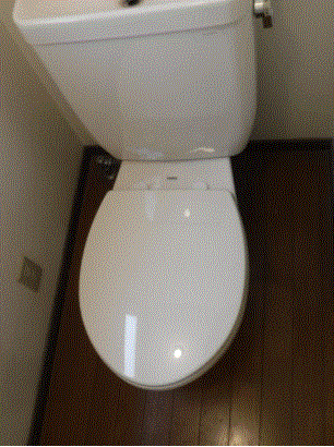 トイレ　同物件別部屋です