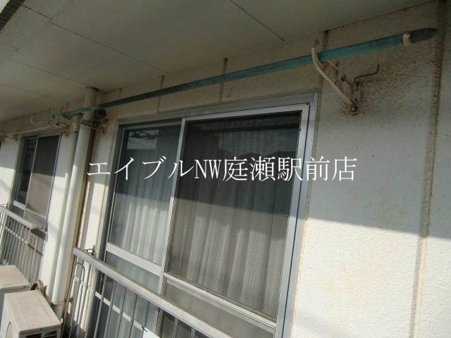 バルコニー　日当たり良好