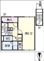 レオネクスト元八事西の間取り