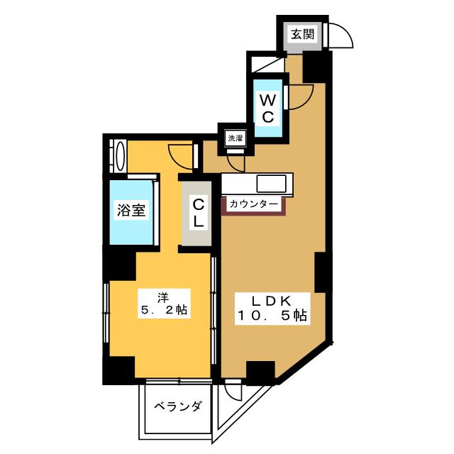 ＳＫ　ＢＵＩＬＤＩＮＧ－５０１の間取り