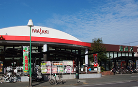 スーパー　イワサキACE島崎店（スーパー）まで100m