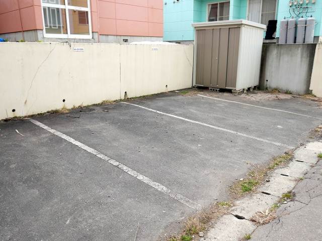 駐車場　眺望