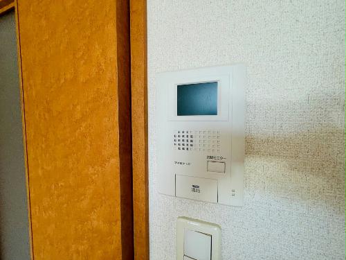 セキュリティ　TVモニター付きインターフォン